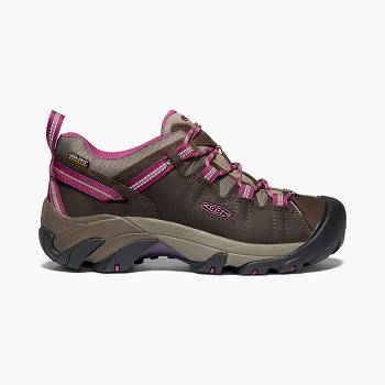 KEEN Targhee II Waterproof - Hnede Turistické Topánky Damske, KEEN506